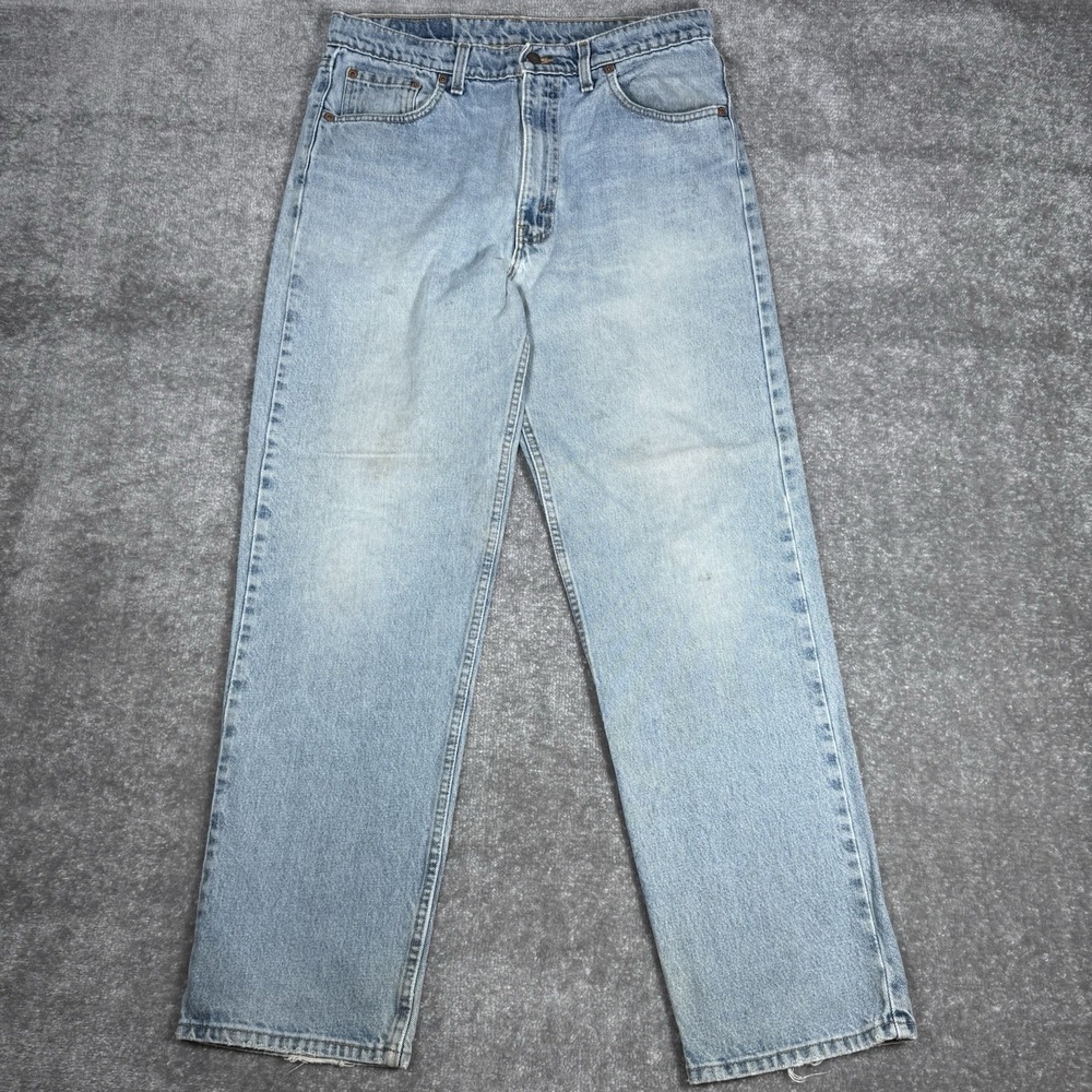 Vintage Levi's 550 Jeans Men's 36x32 (Fits 34x32) Blue Relaxed Tapered Leg USA‎